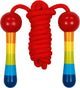 Goki houten springtouw regenboog - verstelbaar kinderspeelgoed 200cm.