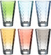 Leonardo optic ldglas assorti pastel 300ml - set 6