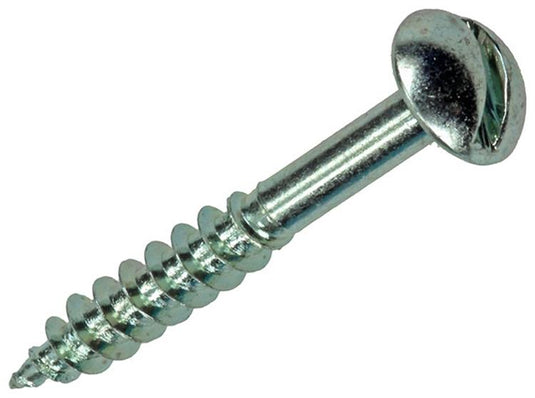 Mack 1017374 - houtschroef bolkop staal verzinkt 12 st 4,0 x 30 mm | 10 stuks
