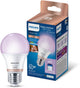Philips led philips smart lighting lamp - slimme led-verlichting - gekleurd en wit licht - e27 - 60w - mat - wi-fi