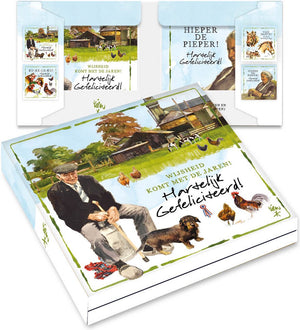 Comello kaartenmapje lang leve de boerderij - wijsheid
