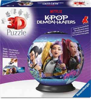 Ravensburger k-pop demon hunters - schilderen op nummer - creart