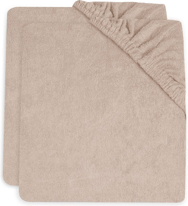 Jollein - aankleedkussenhoes badstof 50x70cm - zachte hoes baby aankleedkussen - wild rose - 2 stuks