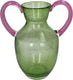 Hd collection vaas glas groen 27x18x32,5cm
