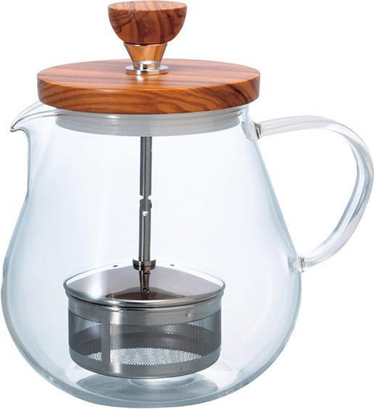 Hario teaor theepot met olijfhout - 700ml