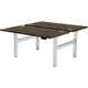 Zit-sta bureau fellowes 9772701 walnoot