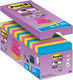 Super sticky notes post-it r330ssvp16eu 76x76mm assorti pak 16 stuks