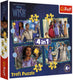 Trefl puzzelset 4in1 disney wish - dreams come true karton.