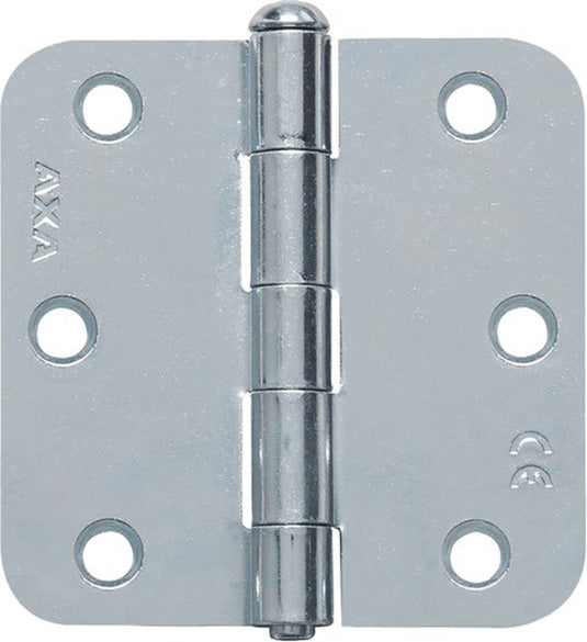 Axa 76x76 scharnier ongelagerd 1105 rondhoek gegalvaniseerd - 1105-24-23 e