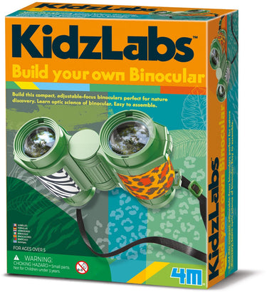 4m wetenschap en spel - maak je eigen verrekijker - buitenspeelgoed - kidzlabs - 5 jaar