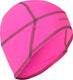 Gripgrab - thermo lente herfst helmmuts skull cap fietsen - roze hi-vis - unisex - maat m