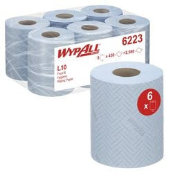 Poetspapier kimberly-clark reach blauw