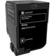 Tonercartridge lexmark 74c20k0 zwart