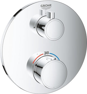 Grohe grohtherm thermostatische inbouww douchekraan - chroom