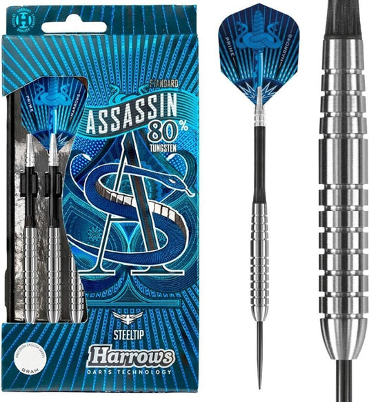Harrows assassin rg 80% 24 gram - dartpijlen