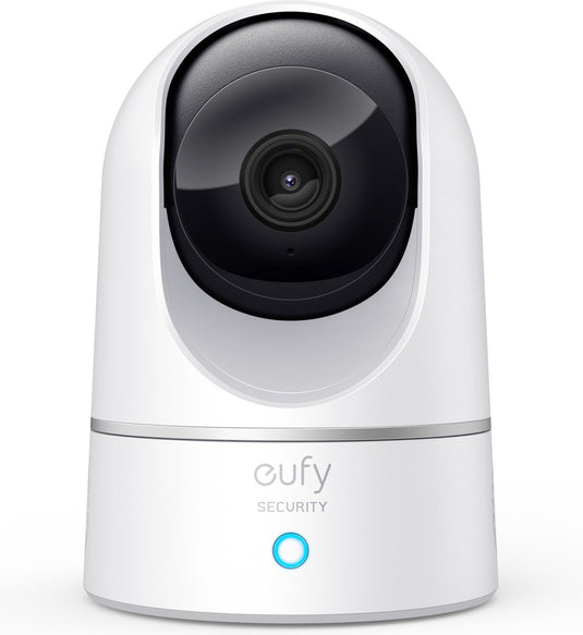 Eufy security e220 binnencamera - 2k pan tilt - indoor cam - huisdiercamera - petcam - 2k-resolutie - panoramische en kantelfunctie - nachtzicht - bewegings- en geluidsdetectie - tweerichtingsaudio - compatibel met amazon alexa en google assistant
