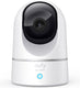 Eufy security e220 binnencamera - 2k pan tilt - indoor cam - huisdiercamera - petcam - 2k-resolutie - panoramische en kantelfunctie - nachtzicht - bewegings- en geluidsdetectie - tweerichtingsaudio - compatibel met amazon alexa en google assistant