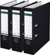 Leitz 180° ordner pp a4 - rugbreedte van 80mm - voordeelverpakking (3 stuks) - zwart