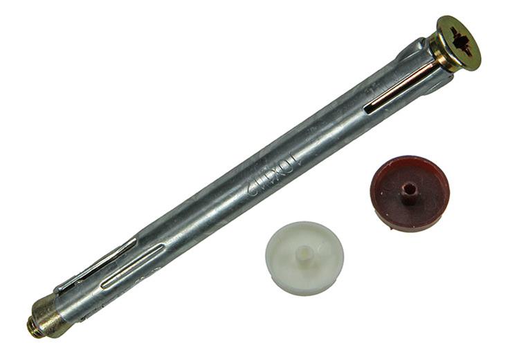 Afbeelding laden in galerijviewer, Mack 1018171 - metalen kozijnplug staal verzinkt 16 st 10 x 110 mm | 5 stuks
