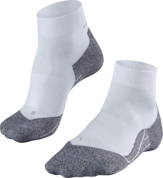 Falke ru4 light short anti-blaar lyocell functioneel materiaal hardloopsokken heren wit - maat 44-45 44 45