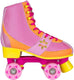 Nijdam rolschaatsen - chevron - roze oranje - maat 37 38