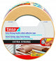 Tesa extra sterk - tapijt- en pvc-tape - 25m x 50mm - waterbestendig - geschikt voor buiten