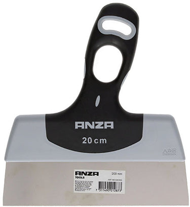 Anza afstrijkmes rvs - maat 20 cm