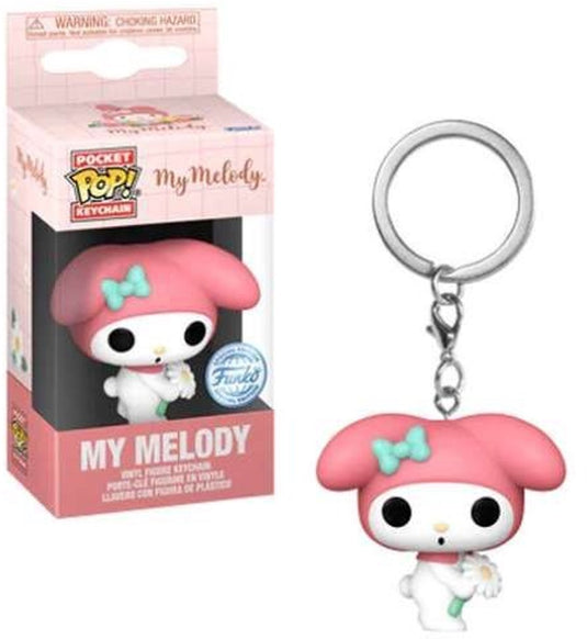 Funko pocket pop! hello kitty: my melody (spring time) keychain