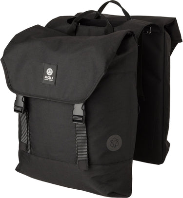 Agu dwr dubbele fietstas urban black