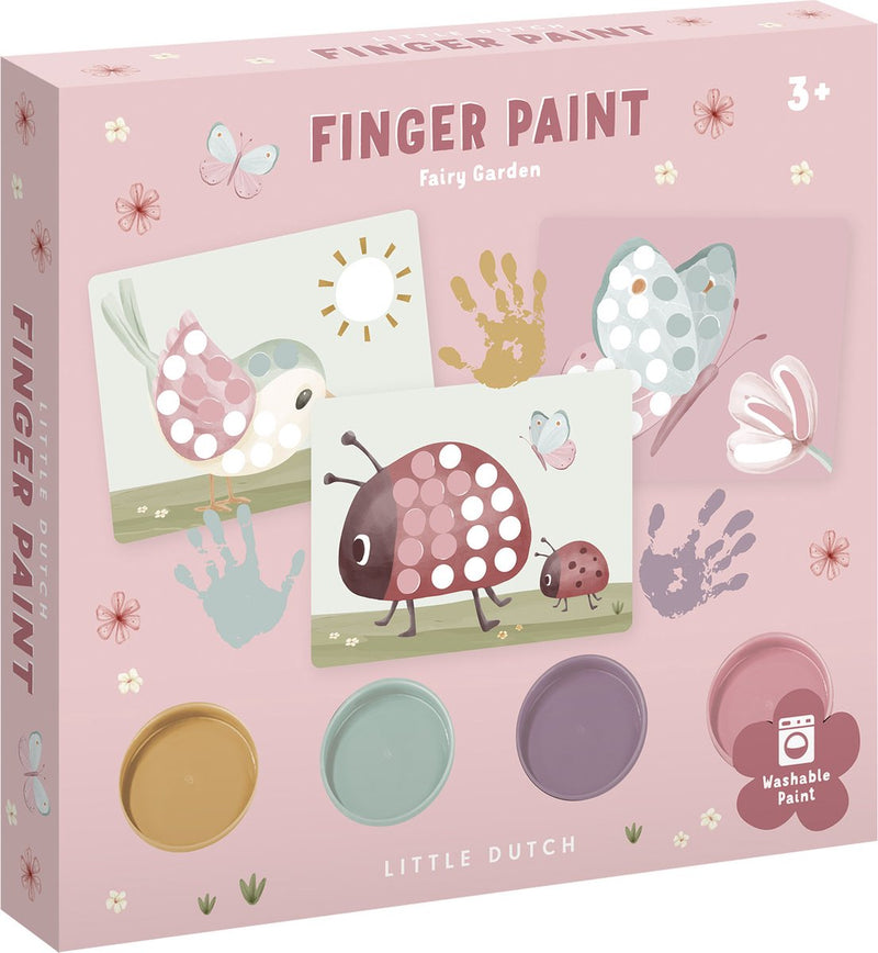 Afbeelding laden in galerijviewer, Little dutch vingerverf fairy garden - complete set - cadeautip - creatief speelgoed
