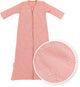Meyco baby studio collection bow baby slaapzak met afritsbare mouwen - rose - 110cm - 2.5 tog