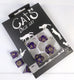 Q-workshop cats dice set - purrito