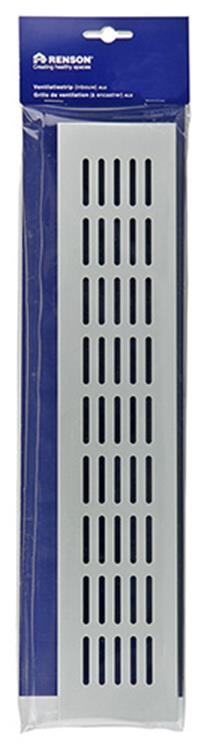 Renson 1006247 - ventilatiestrip alu f1 381 80- 500mm | 2 stuks