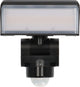Brennenstuhl led buitenlamp met bewegingsmelder ws 2050 sp1680lm, ip44, 3000k, 180° detectiehoek met tot 10m reikwijdte, met schemeringssensor