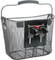 Newlooxs toscane klickfix - afneembare fietsmand - stuur - 19 liter - staal - zwart
