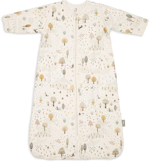 Jollein slaapzak baby met afristbare mouw 90cm - tiny park