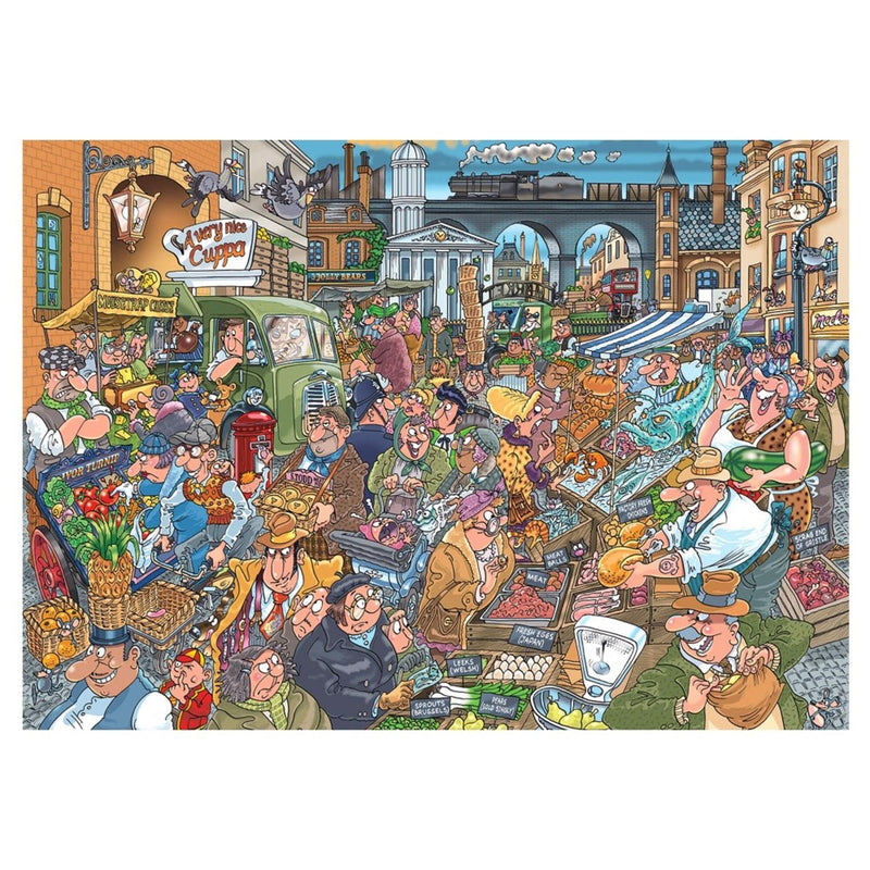 Afbeelding laden in galerijviewer, Jumbo wasgij destiny 26 legpuzzel - barstensvol bio!, 1000st.
