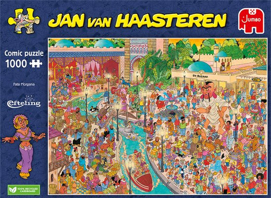 Jan van haasteren efteling - fata morgana - puzzel 1000 stukjes volwassenen - legpuzzels
