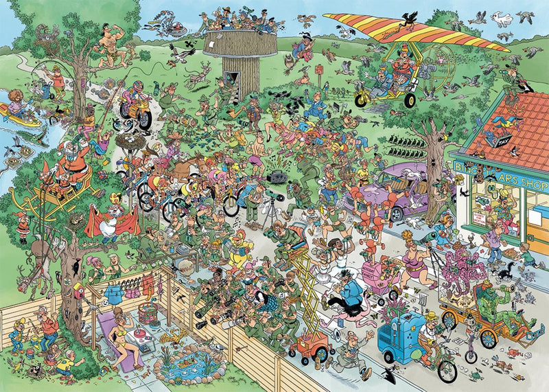 Afbeelding laden in galerijviewer, Jumbo jan van haasteren puzzel vogelkijkdag 1000 stukjes
