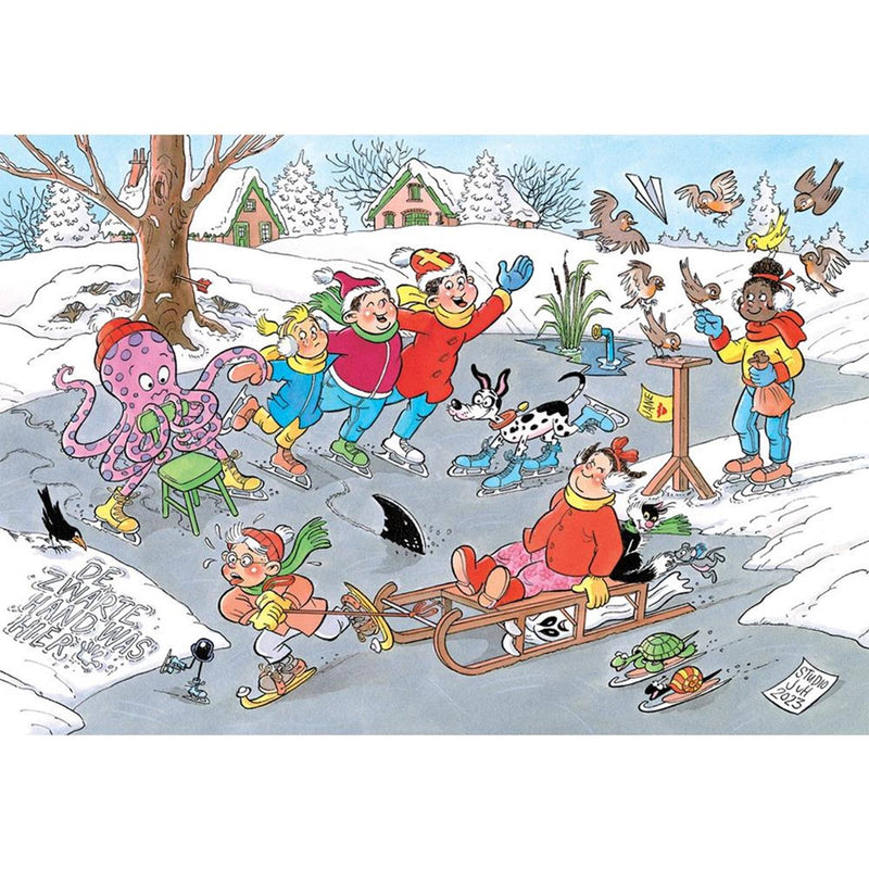 Afbeelding laden in galerijviewer, Jumbo jan van haasteren junior schaatsen (240 stukjes) fsc mix 70%

