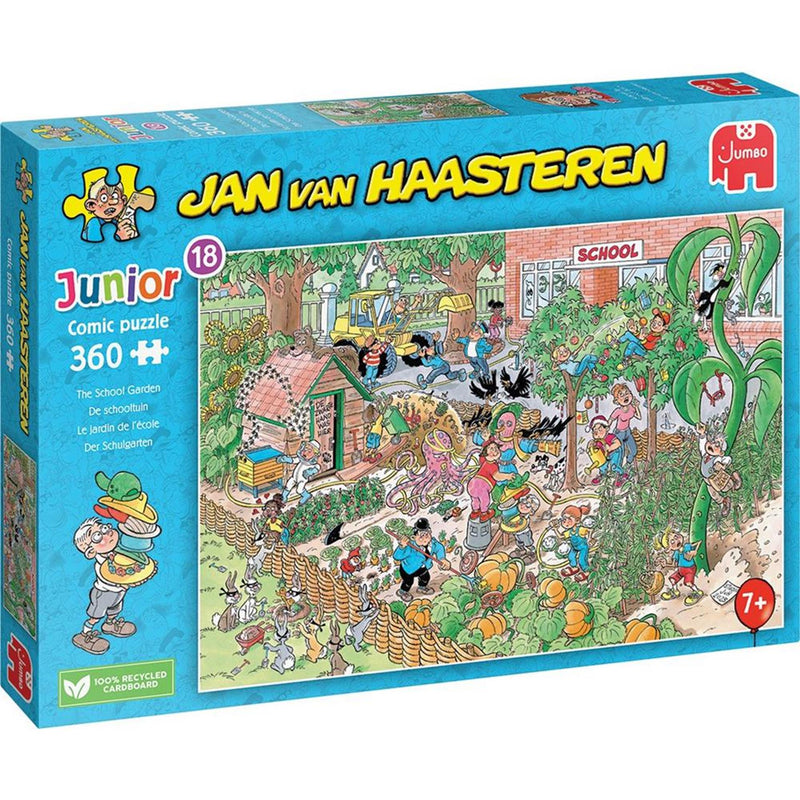 Afbeelding laden in galerijviewer, Jumbo jan van haasteren junior de schooltuin (360 stukjes) fsc mix 70%
