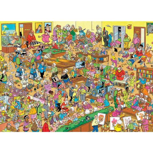 Jumbo jan van haasteren puzzel het bejaardentehuis 1000 stukjes