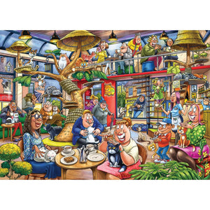 Jumbo wasgij mystery 28 - kat-en-muisspel! - 1000 stukjes puzzel - legpuzzel
