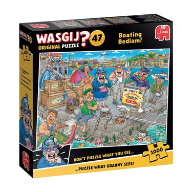 Jumbo wasgij original 47 - de boot in! - 1000 stukjes puzzel - legpuzzel