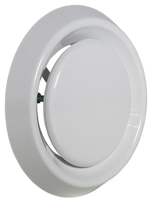 Renson 1006746 - afz.ventiel pvc736 wit ø125 | 1 stuks