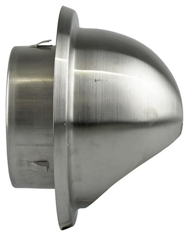 Renson 1006276 - bolrooster inbouw 638 inox ø125 | 2 stuks