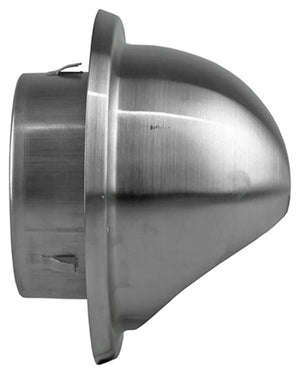 Renson 1006275 - bolrooster inbouw 638 inox ø100 | 2 stuks