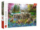 Puzzel 1000 pcs - wolven bijeenkomst
