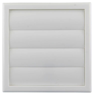 Renson 1006374 - dampkaprooster opbouw 733 pvc ral 9010 187x187mm | 2 stuks