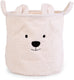 Childhome - opbergmand - 40x40x40 cm - teddy - ecru - wasmand - speelgoedmand